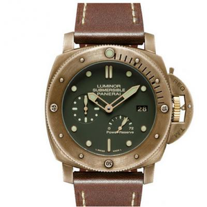 XF Fabrik Panerai PAM507 Herren mechanische Uhr fünf Uhr Position kinetische Energieanzeige.