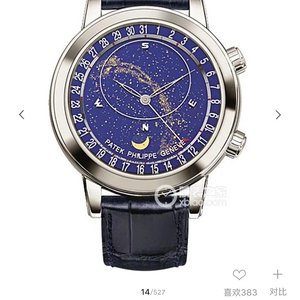 Patek Philippe Superkomplikation 6102P-001 Mondphasenfunktion Sternenhimmel Gebraucht Die höchste Qualität auf dem Markt