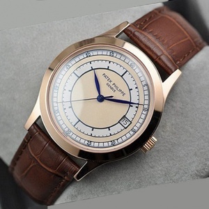 Schweizer Patek Philippe original mechanische Schweizer 18K Roségold automatische mechanische Rücken Herrenuhr Schweizer Original uhr