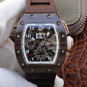 KV Richard Mille RM011-Siliziumnitrid TZP Kaffeekeramik Special Limited Edition Strong Attack.