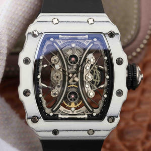 Top Replik Richard Mille RM53-01 Herren automatische mechanische Uhr High-End KohlefaserUT Omega Vintage Seamaster 30 Serie Herren mechanische Gürteluhr original eins zu eins Replik