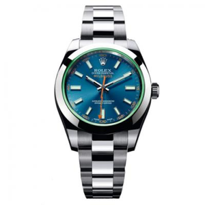 DJ Rolex Milgauss Serie 116400-GV-72400 Blitznadel 904L mit Möwe 2824 UhrWerk fein ausgestattet