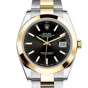 Rolex Datejust II Serie 126303 Goldversion, reines 18 Karat Gold, Goldstärke 15 Mikrometer, Armband Goldgewicht 2,22 Gramm, Ringgoldgewicht.