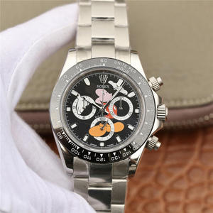 Rolex Daytona-116598RBOW Serie Universe Chronograph Funktion Herren mechanische Uhr Mickey Mouse