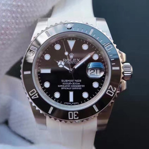 Rolex Blackwater Ghost Nigga v7 Version SUB Submariner Serie 116610LN Bandmodell, 2836 / modifiziert 3135 / original 3135 drei