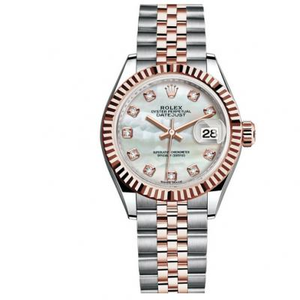 Rolex Damen Datejust 279171 Perlmutt Damenuhr Raffinierte Imitationsuhr.