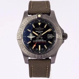 [TW produzierte Black Titanium Wings Fighting the Sky] Breitling Blackbird Reconnaissance Aircraft Watch Hot Präsentiert mit 2824 Uhr Uhr für Herren