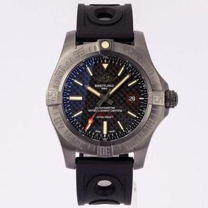 [TW produzierte Black Titanium Wings Fighting the Sky] Breitling Blackbird Reconnaissance Aircraft Watch Hot Präsentiert mit 2824 Uhr Uhr für Herren