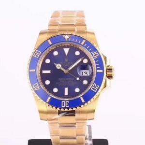 Vr. Factory baut wieder die imperiale Version der 18K Gold Rolex Submariner Serie beste 18K Gold Version der Submariner.