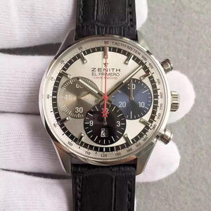 Zenith ELPRIMERO Bogen Saphirglas doppelseitiger Saphir importiert 7750 Automatikwerk