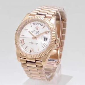 N Factory Replica Rolex (ROLEX) ) Ewige Serie 2. Generation Tag Kalender rose gold gold gekleidet Modell.