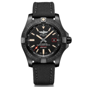 [Orden de canal original] Breitling V17311101B1W1 Blackbird reconnaissance aircraft titanium case men's reloj mecánico automático para hombre