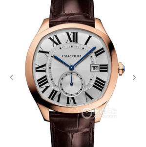 V6 Cartier WGNM0003 DRIVE DE CARTIER serie de oro rosa en forma de tortuga reloj de hombre