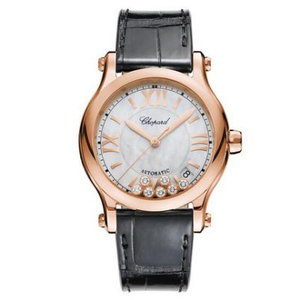 YF Chopard 274808-5008 V2 Shell Face Upgraded Reloj de mujer, reloj de cinturón mecánico para mujer.