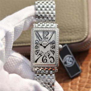 ABF Franck Muller LONG ISLAND 952 Acero Correa Versión La versión más alta hasta la fecha Movimiento Original Damas Reloj