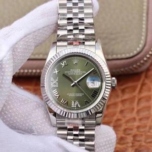 La fábrica de GM lanzó solemnemente el nuevo registro original de 36 mm ROLEX DATEJUST Super 904L, la versión mejorada más fuerte del reloj de la serie tipo registro.