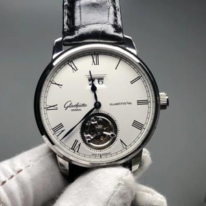 Cartier azul globo serie reloj de señora mecánico con oro de 33 mm