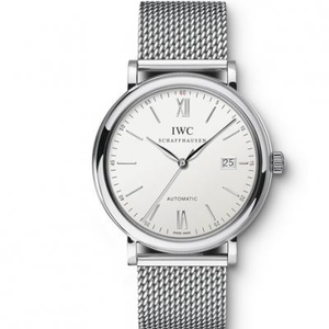 mk reloj de hombre con movimiento mecánico automático IWC Portofino IW356505ASIA2892 regrabado en fábrica con correa de acero.