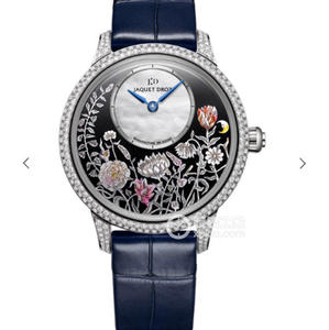 TW Jaquet Droz Arte Workshop Serie J005004201 Ladies Watch Burning Steel Blue Hand