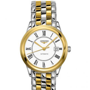 YC Longines Army Flag serie L4.874.3.21.7 original molde abierto 1:1 réplica reloj de hombre reloj de imitación fina