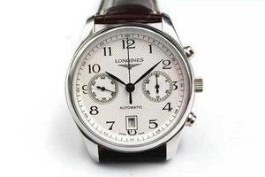 Longines Master Series Multi-Function Chronograph Reloj Mecánico L2.669.4.78.3-Top Reissue Version