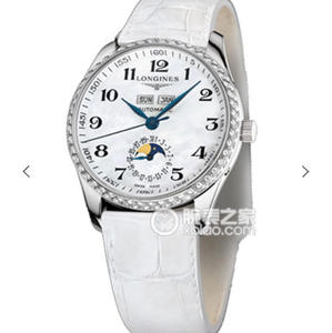 TW Longines relojería tradicional master series L2.503.0.83.3 correa de piel de vaca relojes mecánicos automáticos para hombre y mujer