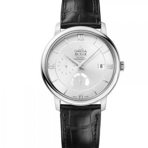 TW Omega De Ville multifunción 424.13.40.21.02.001 Reloj mecánico de los hombres cara blanca