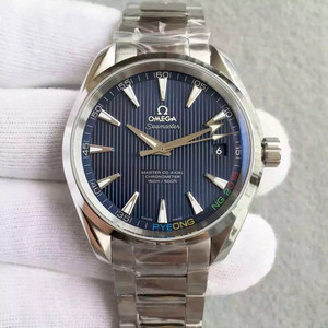 Omega 2018 Juegos Olímpicos de Invierno Seamaster Aqua Terra Global Edición Limitada Mecánico Reloj Masculino