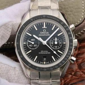 Réplica de fábrica OM Omega Speedmaster Coaxial Chronograph Steel Band Hombres Reloj Mecánico Uno a Uno Top Replica Reloj