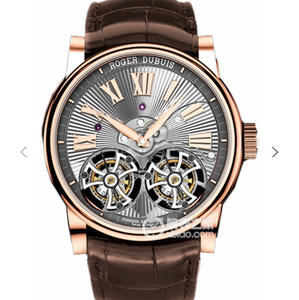 [JB Factory True Double Tourbillon] Roger Dubuis HOMMAGE (serie tributo) RDDBHO0563 pares Nació el reloj tourbillon superior, equipado con.