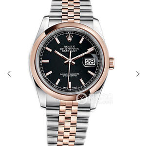 AR Rolex DJ Room Rose Gold Datejust 126201 La esencia de diez años de réplica de relojes, correa de acero inoxidable Reloj mecánico automático para hombre