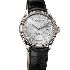 RELOJ mecánico para hombre (placa blanca) VF Rolex Cellini serie 50519-0006