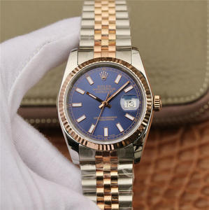 El Rolex Datejust 36mm Rosa Oro 14k Gold Serie Unisex Watch Movimiento Mecánico Automático