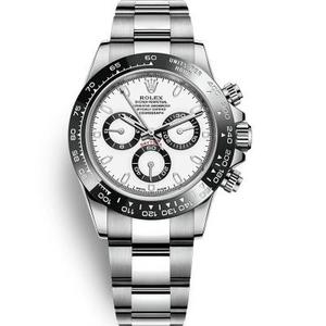 El reloj Rolex Cosmograph Daytona Series 116500LN-78590 White Disk Reproduced by AR Factory