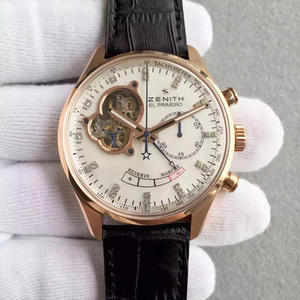 Zenith ELPRIMERO serie ASIA7750 cronógrafo de movimiento mecánico manual