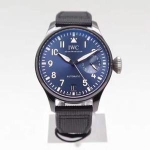 ZF IWC IW502003 Serie piloto Dafei Blue Face Explosion Modelo Mecánico Reloj de hombre