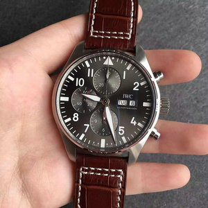 Zf factory IWC 377719 Spitfire tecnología de superficie gris actualizado de nuevo