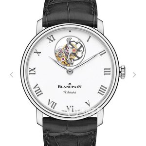 Uudelleen kaiverrettu Blancpain Classic 66228 Automaattinen True Tourbillon Watch