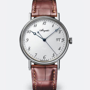 TW Factory Breguet Moon Phase Classic 9087BB/29/964 Miesten automaattinen mekaaninen 18k kultatimanttikello