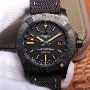 TF Breitling Classic Avengers-sarjan Blackbird Reconnaissance ilma 44mm katsella, miesten automaattinen mekaaninen katsella, silkki hihna