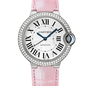 Cartier WE900651 automaattinen mekaaninen 9015-liikkeen timantti naaraskello (36MM).