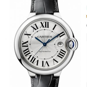 Alkuperäinen Cartier Sininen Balloon-sarjan miesten 42mm mekaaninen vyö katsella ETA-2892 liike