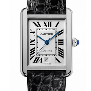 Cartier-tankkisarja W5200027 kellokellon koko 31x41mm miesten vyön mekaaninen kello