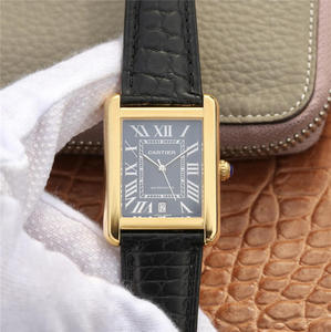 Cartier-tankkisarja W5200027 kellokellon koko 31x41mm miesten vyön mekaaninen kello