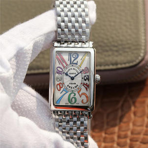 ABF Franck Muller LONG ISLAND 952 Steel Belt Versio Korkein versio tähän mennessä Alkuperäinen liike Ladies Watch