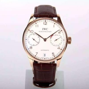 IWC Portugalin 7 päivän ketjun päivitetty versio V3 varustettu Cal.51011 automaattinen liike mies katsella