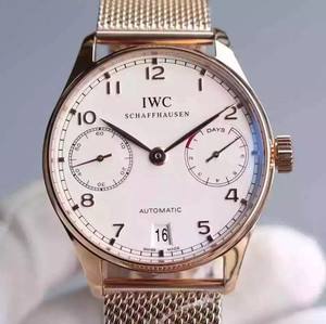 IWC Portugalin Seven Limited Edition Portugalin seitsemäs Ketju V4 Edition Mekaaninen Miesten Watch