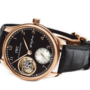 IWC Portugalin Tourbillon Automaattinen True Flywheel Mechanical Miesten Watch One-to-One kaiverrettu Perfect Tourbillon