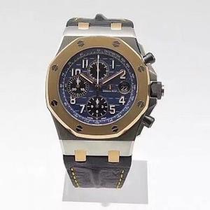 JF uusin tuote AP Audemars Piguet 26471 nousi kultarengas uusin mestariteos 7750 muutettu alkuperäinen 3126 liike 42mm