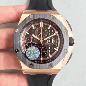 JF tuotti 2017 uusimman Audemars Piguet ap26400SO koko keraaminen kuori 44 mm halkaisija keraaminen rengas keraaminen painike